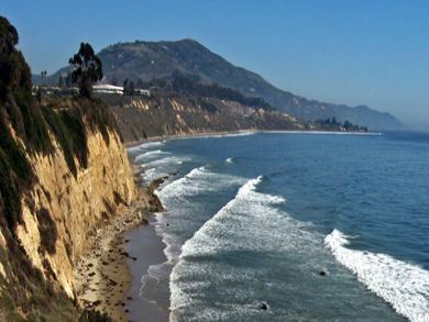 Ocean Beach & Mountain Views Carpinteria Beach
